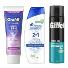 Alle Oral-B, Gillette of Head&Shoulders